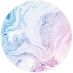 Tapis de souris rond, tapis souris pour ordinateur pc bureau portable, etanche surface lisse, base antidrapan ...