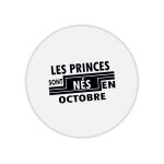 Tapis de souris rond princes n�s en octobre