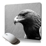 Tapis de souris souple aigle rapace accessoire bureau imprim� design animaux de qualite durablee oiseau ...