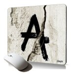 Tapis de souris souple anarchie tague graffiti punk mouse pad antidrapant cadeau gamer urbain