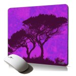 Tapis de souris souple arbres zen respectueux de l'environnement afrique design nature accessoire informatique ...
