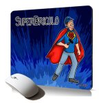 Tapis de souris souple super bricolo cadeau fete des peres comics humour pour pc portable heros famille ...