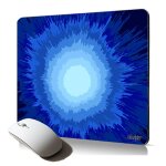 Tapis de souris souple design explosion peinture motif soleil color� pouring accessoire bureau pc pour ...