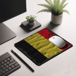 Tapis de souris souple drapeau belgique belge foot football imprim� cadeau original accessoire gaming ...