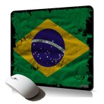 Tapis de souris souple drapeau bresil bresilien accessoire professionnel copa america coupe du monde ...