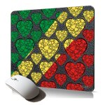 Tapis de souris souple drapeau congo brazzaville congolais can coupe du monde accessoire pc antiderapant ...