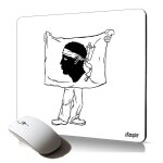 Tapis de souris souple drapeau corse clavier bureau gaming antid�rapant stable corsica pour gamer durable ...