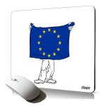 Tapis de souris souple drapeau europeen europe ue gaming durable union europeenne clavier gaming anti ...
