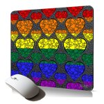 Tapis de souris souple drapeau gay pride parade lgbt i love pour bureau pc fixe caoutchouc gaming arc ... Tapis de souris souple drapeau gay pride parade lgbt i love pour bureau pc fixe caoutchouc gaming arc ...