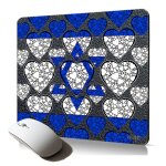 Tapis de souris souple drapeau israel israelien football stable durable i love coeur coupe du monde Tapis de souris souple drapeau israel israelien football stable durable i love coeur coupe du monde