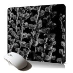 Tapis de souris souple feuilles nature arbre esthtique bureau accessoire informatique floral cadeau ...