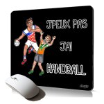 Tapis de souris souple j'peux pas j'ai handball hand accessoire drole ergonomique et r�sistant sport ...