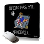 Tapis de souris souple j'peux pas y'a hand drole bd humour mousepad pc portable bureau made in france ...