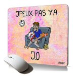Tapis de souris souple j'peux pas y'a jo sport aathletisme judo bd humour drole supporter mousepad flexible ...