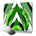 Tapis de souris souple motif effet marbre colore texture accessoire gaming ordinateur pc portable fixe ...