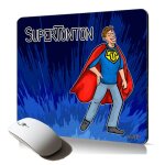 Tapis de souris souple et original super tonton oncle motif heros cadeau gaming texte accessoire pour ... Tapis de souris souple et original super tonton oncle motif heros cadeau gaming texte accessoire pour ...
