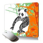 Tapis de souris souple panda original design azteque decoratif pour bureau accessoire de qualit durable ...