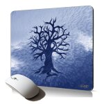 Tapis de souris souple peinture arbre de vie mouse pad pc portable cadeau decoratif naturel foret nature ...