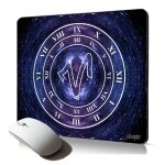 Tapis de souris souple signe astrologique belier bleu gaming ciel cadeau original imprim� galaxie ordinateur ...