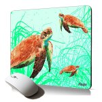 Tapis de souris souple tortue geante luth pour gamer de qualite durablee motif algues animaux marine ... Tapis de souris souple tortue geante luth pour gamer de qualite durablee motif algues animaux marine ...