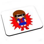 Tapis de souris spidergirl spiderman fille enfant dessin mignon super hero