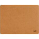 Tapis de souris tnb tsmadeinfr - tapis de souris en cuir recycle - marron clair