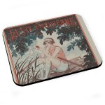 Tapis de souris la vie parisienne avant l'abordage magazine vintage 1924