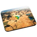 Tapis de souris vol en montgolfiere