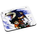 Tapis de souris yamcha dragon ball technique crocs du loup Tapis de souris yamcha dragon ball technique crocs du loup
