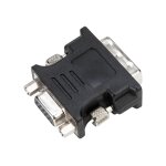 Targus - adaptateur vido - dvi - i mle pour hd - 15 (vga) femelle - noir - vis moletes - pour targus ...