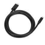 Targus - cble usb - 24 pin usb - c (m) pour 24 pin usb - c (m) vissable - 1. 8 m - noir - pour p / n: ...