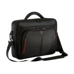 Targus classic + clamshell - sacoche pour ordinateur portable - 15  - 15. 6  - noir, rouge