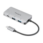 Targus - concentrateur (hub) - 2 x usb 3. 2 gen 1 + 1 x usb - c 3. 2 gen 1 + 1 x usb - c 3. 2 gen 1 (distribut ...