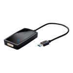 Targus multi monitor adapter - adaptateur vid�o - usb type a m�le pour dvi - i femelle - noir