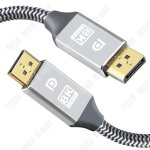 Td cable audio video 5m 1. 4 cble dp mle vers mle hdr 8k 60hz 4k 144hz 2k 165hz cble display port ...