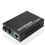 Td convertisseur optique ethernet de media emetteur recepteur hub transceiver fibre monomode haut debit ...