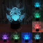 Td lampe optique poser dcoratif tactile 7 couleurs illusion optique - modle pompier - faible consommation ...