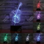 Tdâ® lampe optique poser décoratif tactile 7 couleurs illusion optique - modèle violon - faible consommation ... Tdâ® lampe optique poser décoratif tactile 7 couleurs illusion optique - modèle violon - faible consommation ...
