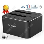 Tdâ® station d'accueil disque dur sata externe usb boitier double capacité ssd docking carte memoire ... Tdâ® station d'accueil disque dur sata externe usb boitier double capacité ssd docking carte memoire ...