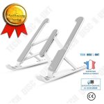 Td� support d'ordinateur support pliant en alliage d'aluminium support pour ordinateur portable bureau ...