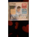 Tdk - dvd - rw - 4. 7 go 2x - botier cd
