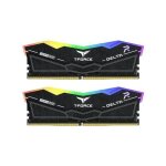 Team group delta white rgb ddr5 6000mhz 32gb 2x16gb cl30 dual amd expo e intel xmp blanco