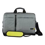 Techair evo magnetic laptop shoulder bag - sacoche pour ordinateur portable - 15. 6  - gris textur�