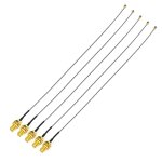 Teeaw - cble coaxial mini pci 50 ohms cable  rpsma femelle de faible perte 30cm cable pigtail 5 pices ...