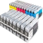 Teppa - lot de 20 cartouches d'encre de rechange pour brother lc - 1000 lc - 970 dcp 130c 135c 150c 330c ...