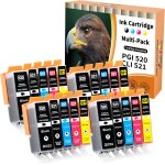 Teppa - 20x 520xl 521xl cartouches d'encre compatibles pour canon pgi - 520 cli - 521 pour canon pixma ... Teppa - 20x 520xl 521xl cartouches d'encre compatibles pour canon pgi - 520 cli - 521 pour canon pixma ...