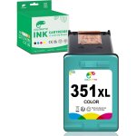 Teppa - 351xl cartouches d'encre remanufactures pour hp cartouche 351 350 xl deskjet d4260 d4360 d4280 ...