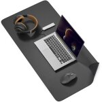 Teppd - tapis de souris 80 x 40 cm, mouse pad en cuir, et daim antidérapant, tapis bureau imperméable, ... Teppd - tapis de souris 80 x 40 cm, mouse pad en cuir, et daim antidérapant, tapis bureau imperméable, ...