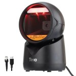 Tera 2d lecteur de code barre usb, scanner de qr code omnidirectionnel main libre, scan automatique sur ...