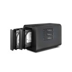 Terramaster d5 hybrid hdd nvme botier - stockage usb 3. 2 gen 2 10gbps type c 5 baies supportant le ...